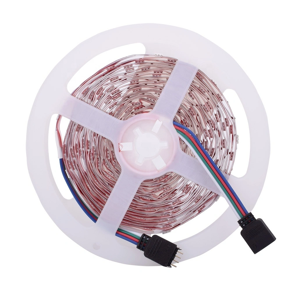 WENDA - воданепранікальны 150 LEDs 300 LEDs танны DC12V LED RGB святлодыёдныя паласы 5050smd святлодыёдныя паласы святла 1