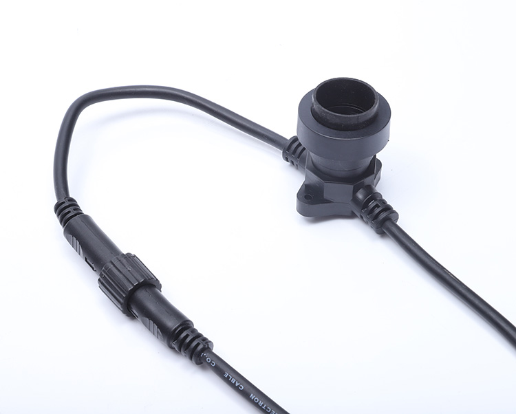 China Raw Material Holiday Lighting 230v Christmas Decoration Outdoor Led Light Chain Festoon Belt E27 Commercial String Light