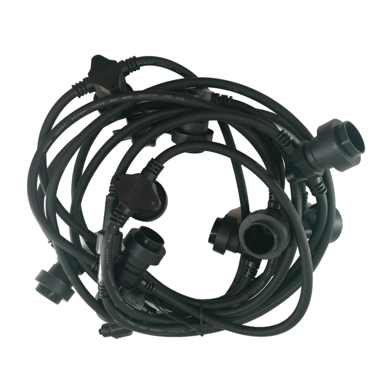 Meilleure guirlande caoutchouc connectable IP65 E27 guirlande lumineuse terrasse vintage Entreprise - Wenda Deco 19