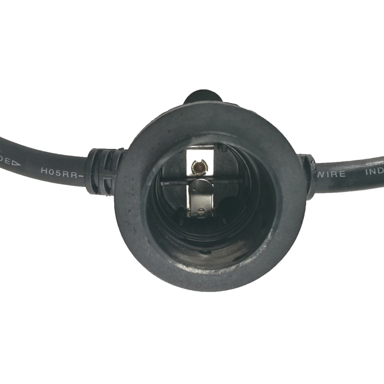 Meilleure guirlande caoutchouc connectable IP65 E27 guirlande lumineuse terrasse vintage Entreprise - Wenda Deco 31