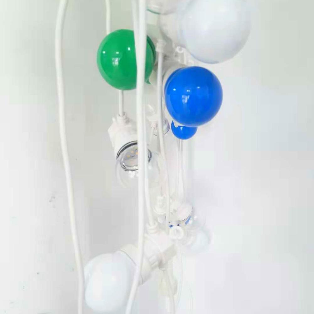 Rgb G50 Festoon Belt Party String Colorful Festoon Lighting 100m Christmas Lights 18