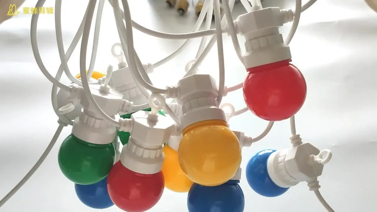 Baixo Preço Alta Qualidade Festival Decorativo LED Ao Ar Livre Natal 10m G50 String light Fabricante | Wenda Deco 1