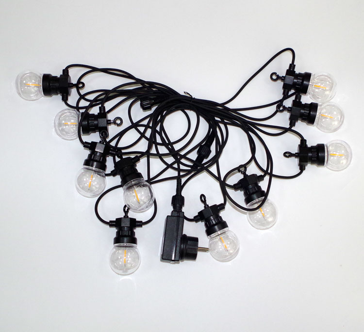 Qualità 100 m impermeabile G50 con lampadine per decorazione Cintura festone luce natalizia Produttore | Wenda Deco 9