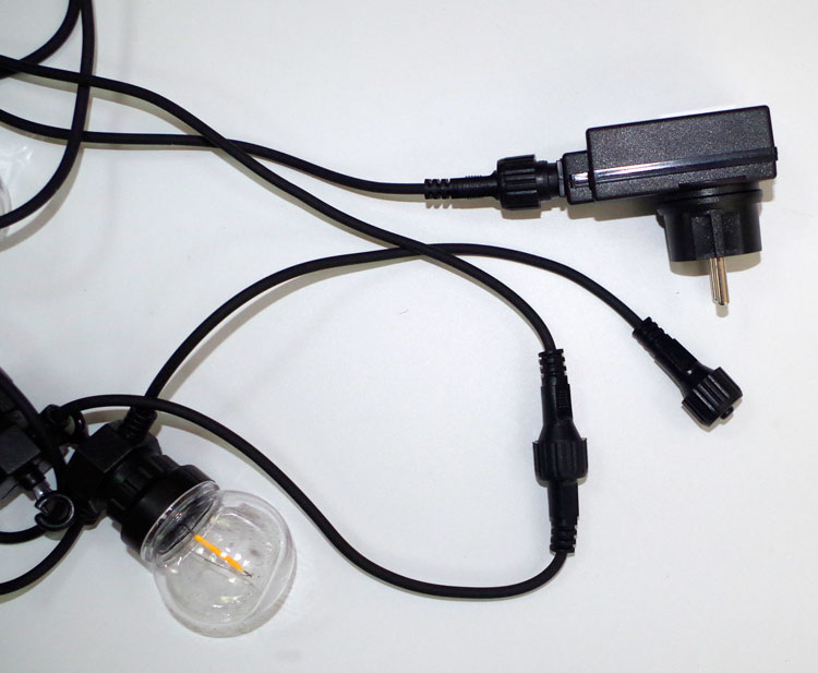 Qualità 100 m impermeabile G50 con lampadine per decorazione Cintura festone luce natalizia Produttore | Wenda Deco 15