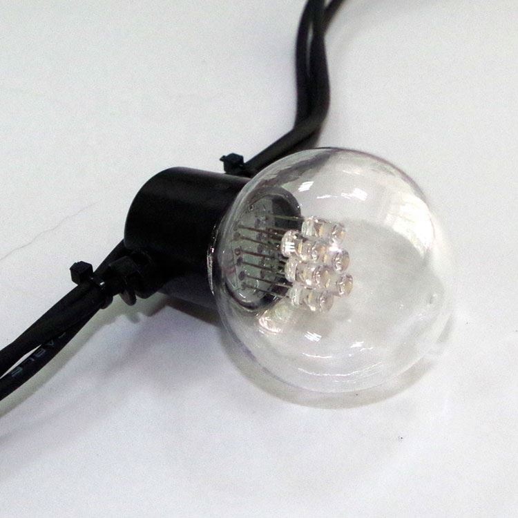 Best 5m 10bulbs  Led Festoon Bulbs  G45 Clear Warm White Outoor G45 Festoon Belt Lights Company - Wenda Deco 5