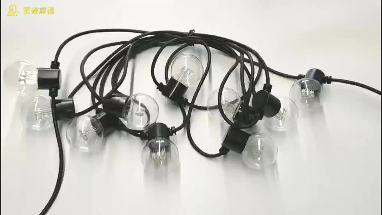 WENDA - LED ストリップ SMD 5050 G45 LED ストリング グローブ ボール ストランド ライト ウォーム ホワイト フェスティバル グローブ ボール ハンギング パーティー ライト G45 ストリング ライト 1
