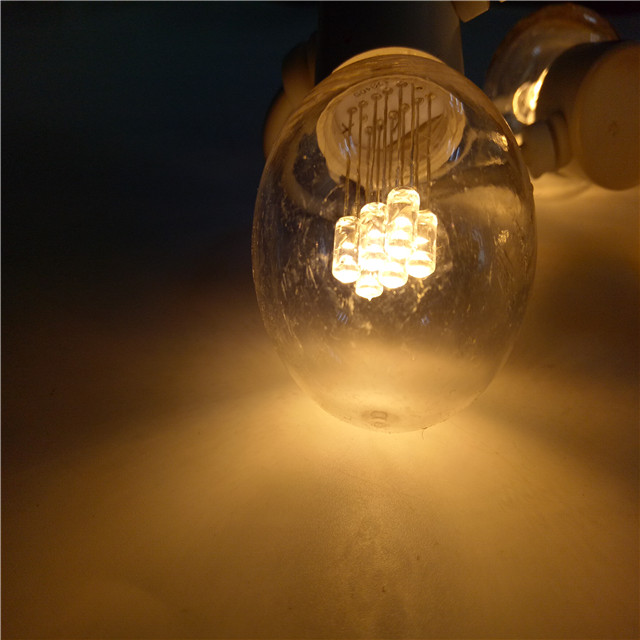 Party Decorative Multicolor Bulb Christmas Holiday Lighting G45 Globe Garden Lights Outdoor Light Strings Led Sphere Waterproof