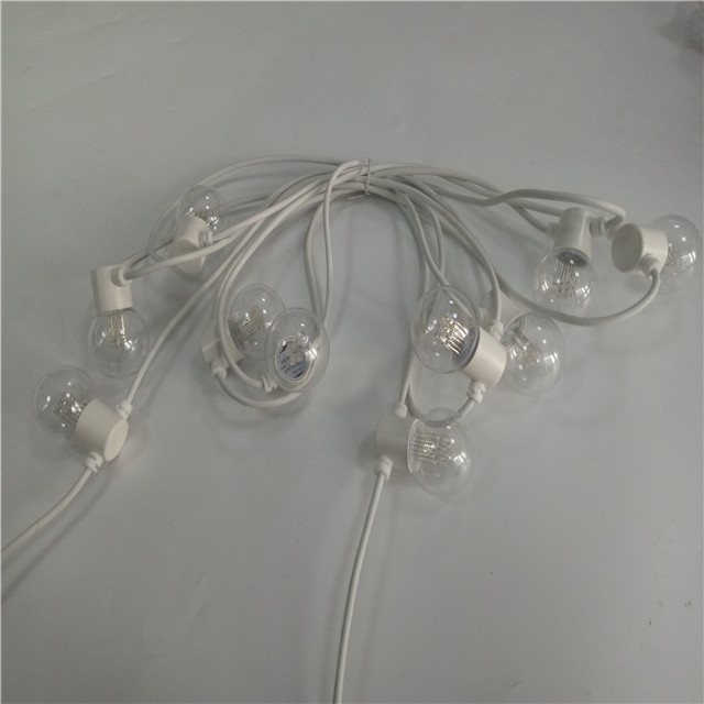 Party Decorative Multicolor Bulb Christmas Holiday Lighting G45 Globe Garden Lights Outdoor Light Strings Led Sphere Waterproof