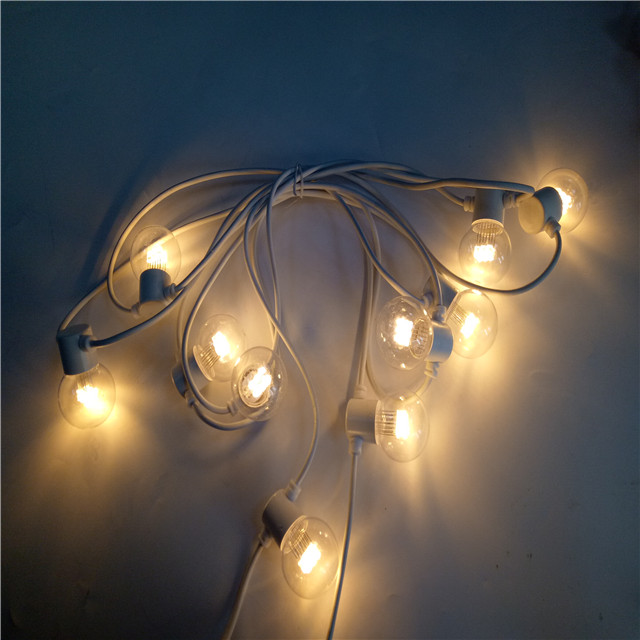 Party Decorative Multicolor Bulb Christmas Holiday Lighting G45 Globe Garden Lights Outdoor Light Strings Led Sphere Waterproof