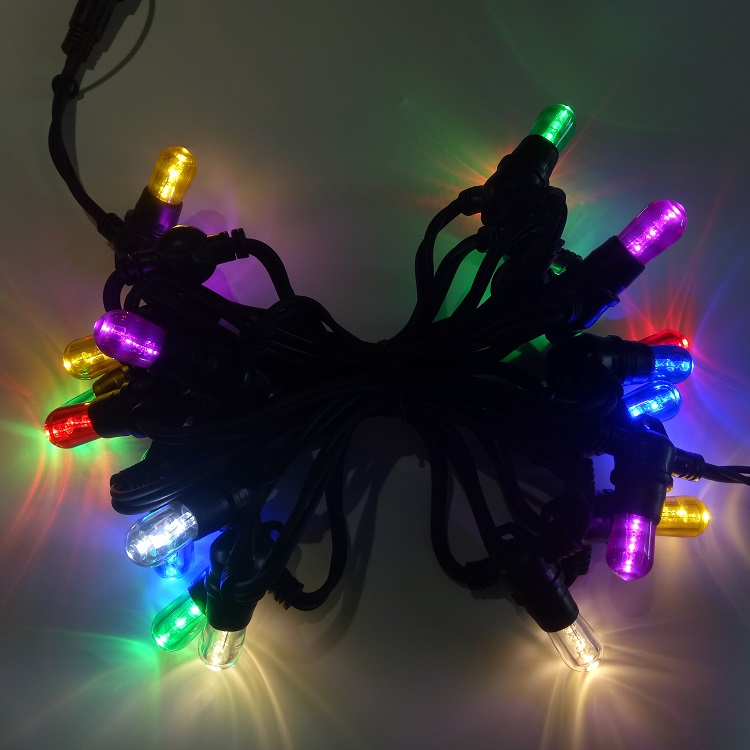 Красочная декоративная светодиодная гирлянда AC220-240V 3.5W Светодиодная лампочка с E14 Socekt String Lights 11