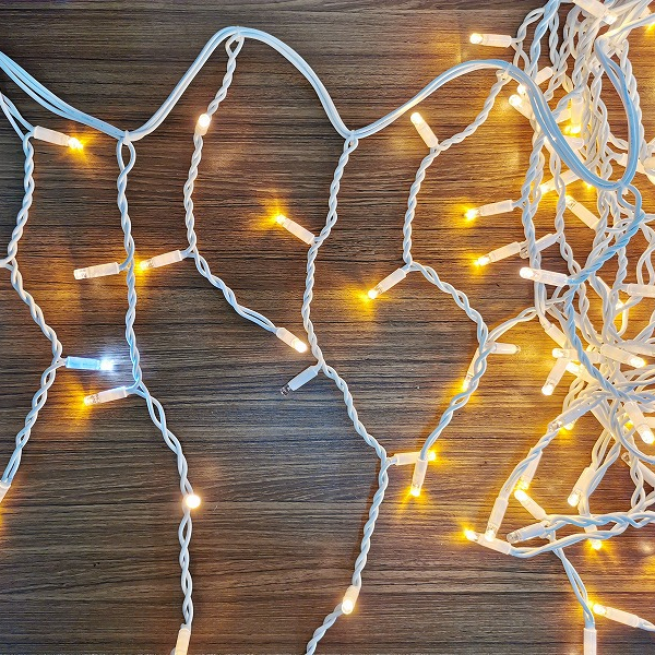 Outdoor decoration waterfall christmas net led lights 1