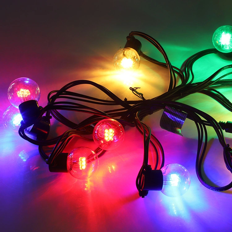 G45 RGB 3.5W Luzes de corda à prova d'água festão jardim ao ar livre luzes de corda led Company - Wenda Deco 1