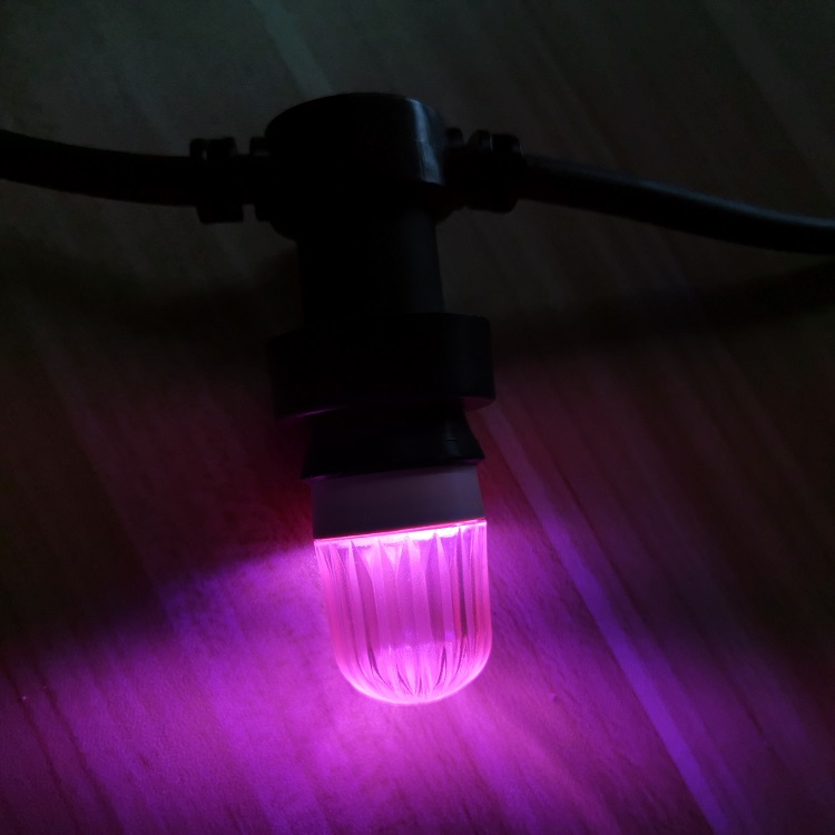 คุณภาพ 230V สายยางกลางแจ้ง E14 หลอดไฟตกแต่งสำหรับไฟ motif ผู้ผลิต | เวนด้า เดโค 21