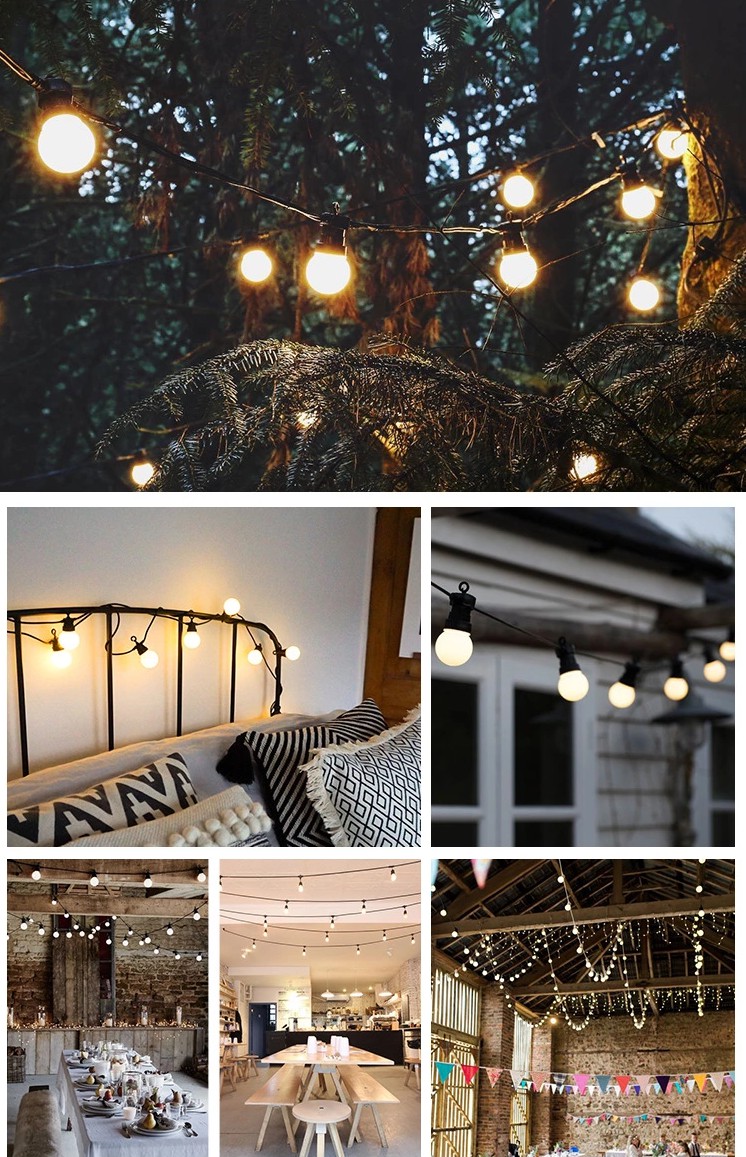 高品質のアマゾン屋外ストリング ライト メーカー |ウェンダ・デコ 46