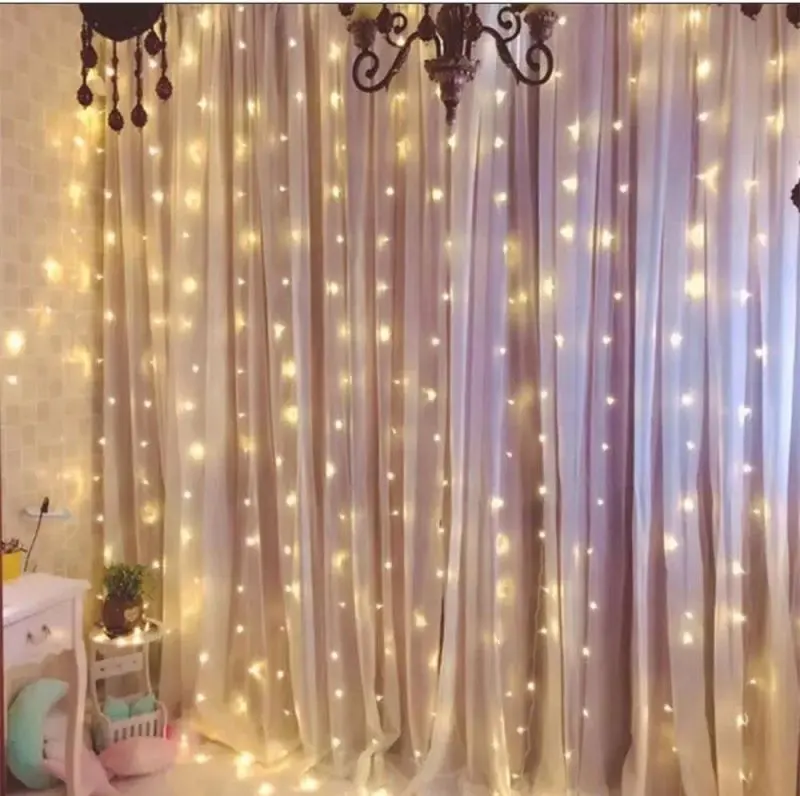 Led Curtain String Lights Wenda Deco Brand >=100000000 PiecesUS.0 2