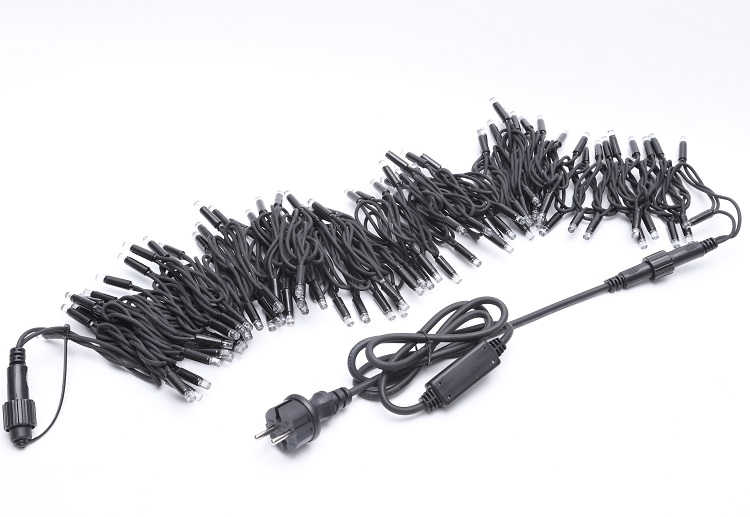 WENDA - Lampu Tali Peri Datar Led 230V 10M 100LED untuk Lampu Tali Led Dekorasi Liburan Natal 12