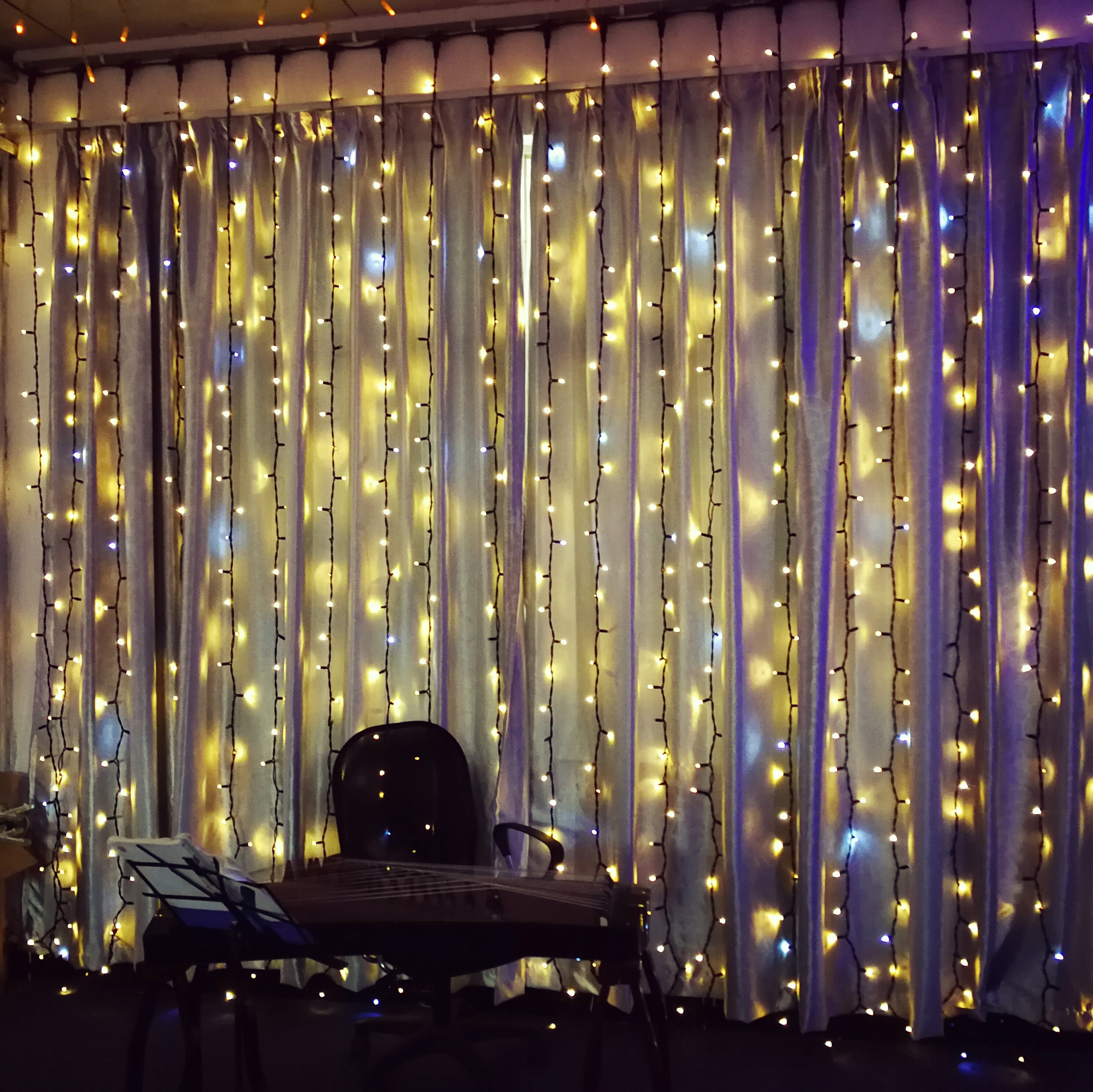 Lighting Curtain Wedding Decoration Fairy Light Multicolor Christmas of Holiday Rubber String CE ROHS SAA VDE IP44 220 -20-40 16
