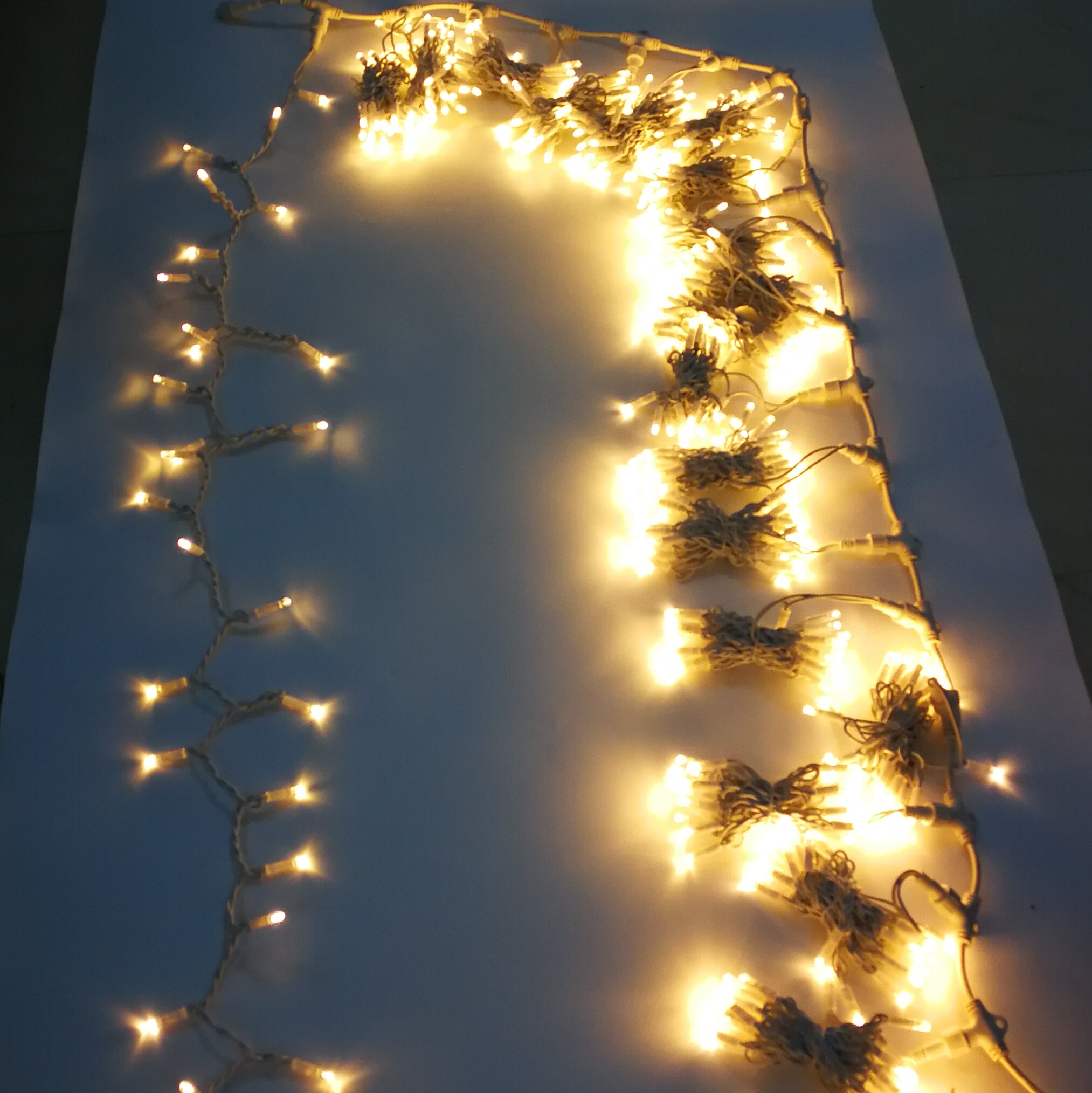 Lighting Curtain Wedding Decoration Fairy Light Multicolor Christmas of Holiday Rubber String CE ROHS SAA VDE IP44 220 -20-40 18