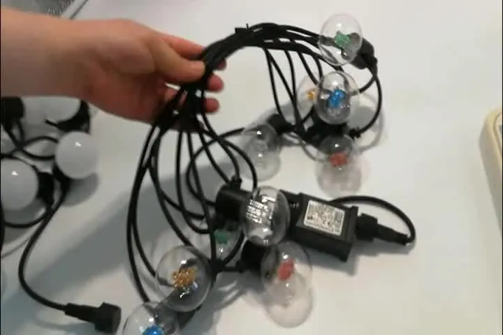 品質 G45 屋外グローブ ストリング ライト 220V 屋外照明メーカー |ウェンダ・デコ 1