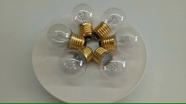 WENDA - 電球サプライヤー B22 LED ランプ 1 ワット E27 LED グローブ ゴルフ ボール電球ウォーム ホワイト寧波プラスチック B22/E27 G45 電球ランプ 6 LED 40 2 年 220 g45 LED 電球 1