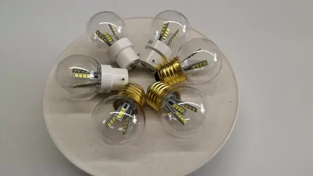 WENDA - Bec led SMD Inalt usor 230V 1W 2W 3W alb cald in gradina exterioara petrecere decorativ E27 B22 g45 bec led 1