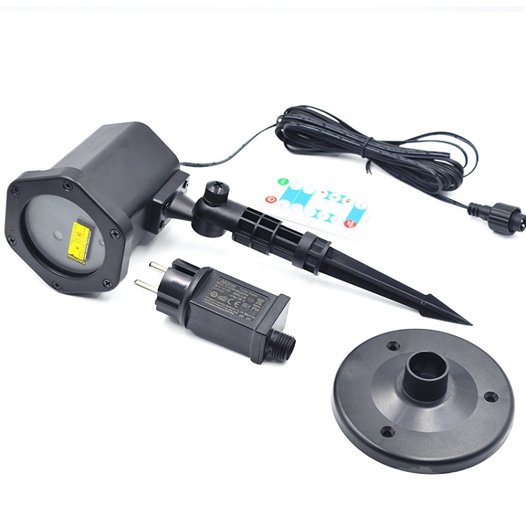 Lampu laser salju salju salju paling apik sing dipimpin lampu proyeksi desain DIY Perusahaan - Wenda Deco 21