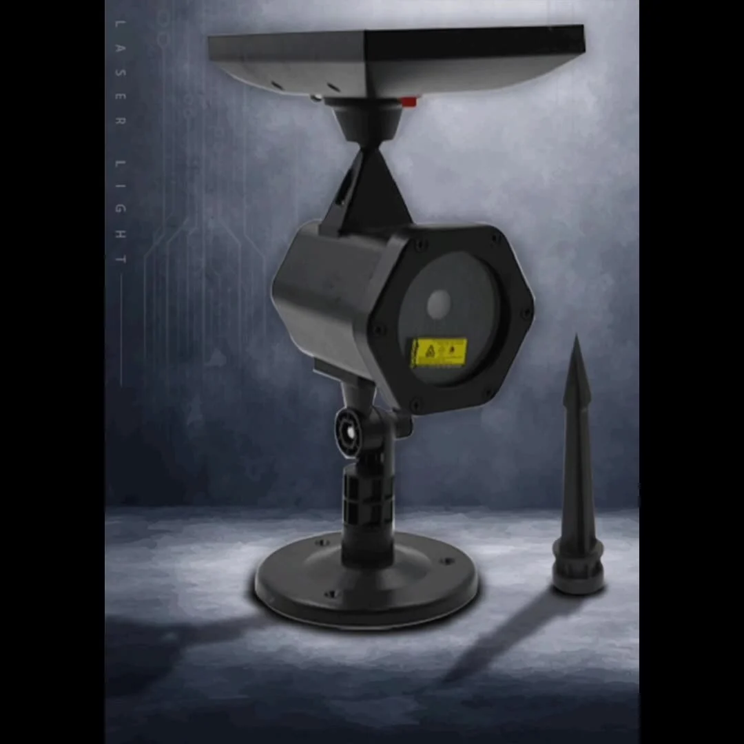 Stage Disco Residential Garden Landscape Decor Solar Laser Lamp Outdoor Projector Laser Led Lawn Lamps  | Wenda Deco 1