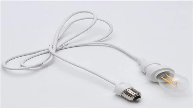 Melhor cabo preto personalizável de comprimento E27 Sockets Festoon Dropper Company - Wenda Deco 1