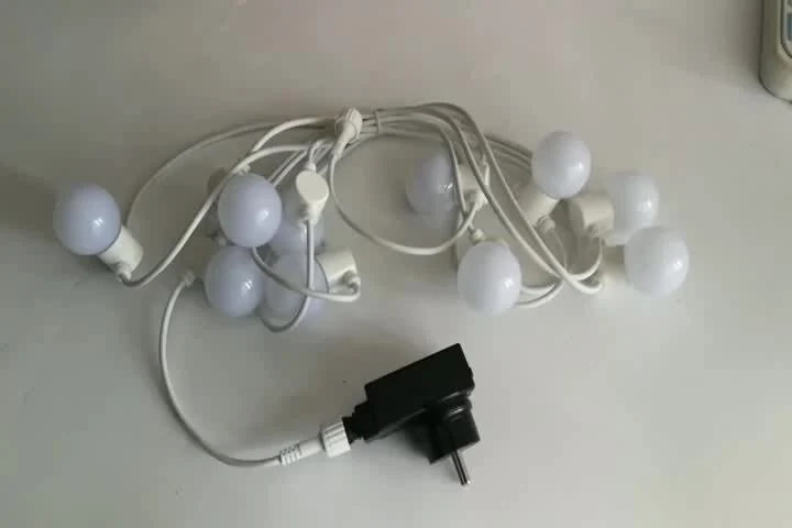 กลางแจ้งปาร์ตี้สวนงานแต่งงาน LED Garland Festoon String Light ตกแต่งคริสต์มาส G45 String light 1