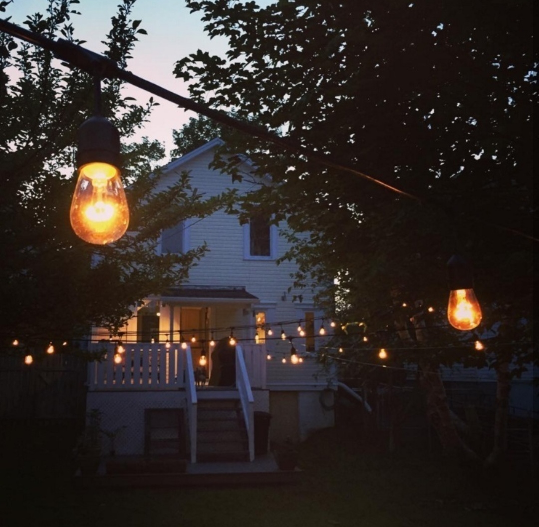 WENDA - Outdoor hanging patio warm white festoon lights filament bulb 24v outdoor decorative waterproof S14 string light New Festoon garland lights 12