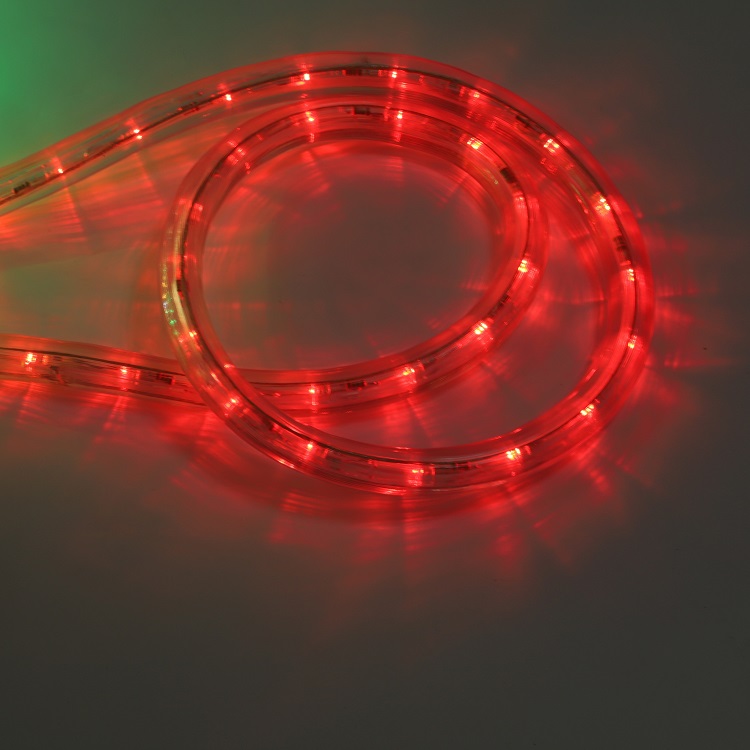Decoration 360 Degree Led tube Rope Light Customized Ce,rohs Color Changing for Outdoor Christmas rope light Ip44