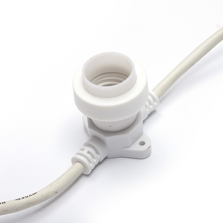 Fabricantes personalizados de luces de cinturón de festón conectables E27 de China | wenda deco 8