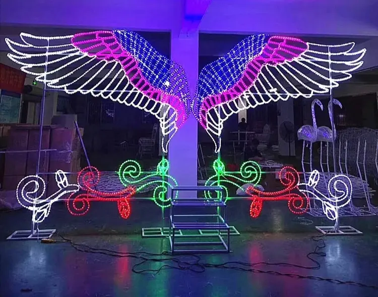 Hot Colored Christmas Lights 1000-1199 PiecesUS.1 Wenda Deco Brand 4
