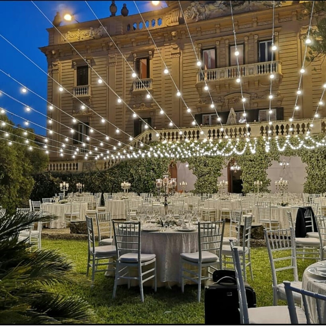 10m 20pcs Connectable Black Cable With G50 3000k Warm Globe Home Decorative Lights Supply Garden Party G50 Led String Light 12