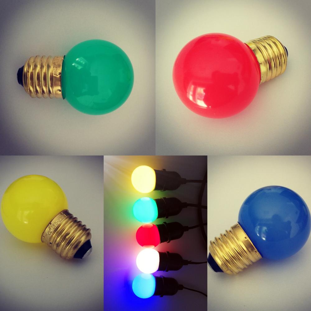 Perusahaan bohlam led g45 warna-warni cahaya Natal terbaik - Wenda Deco 21