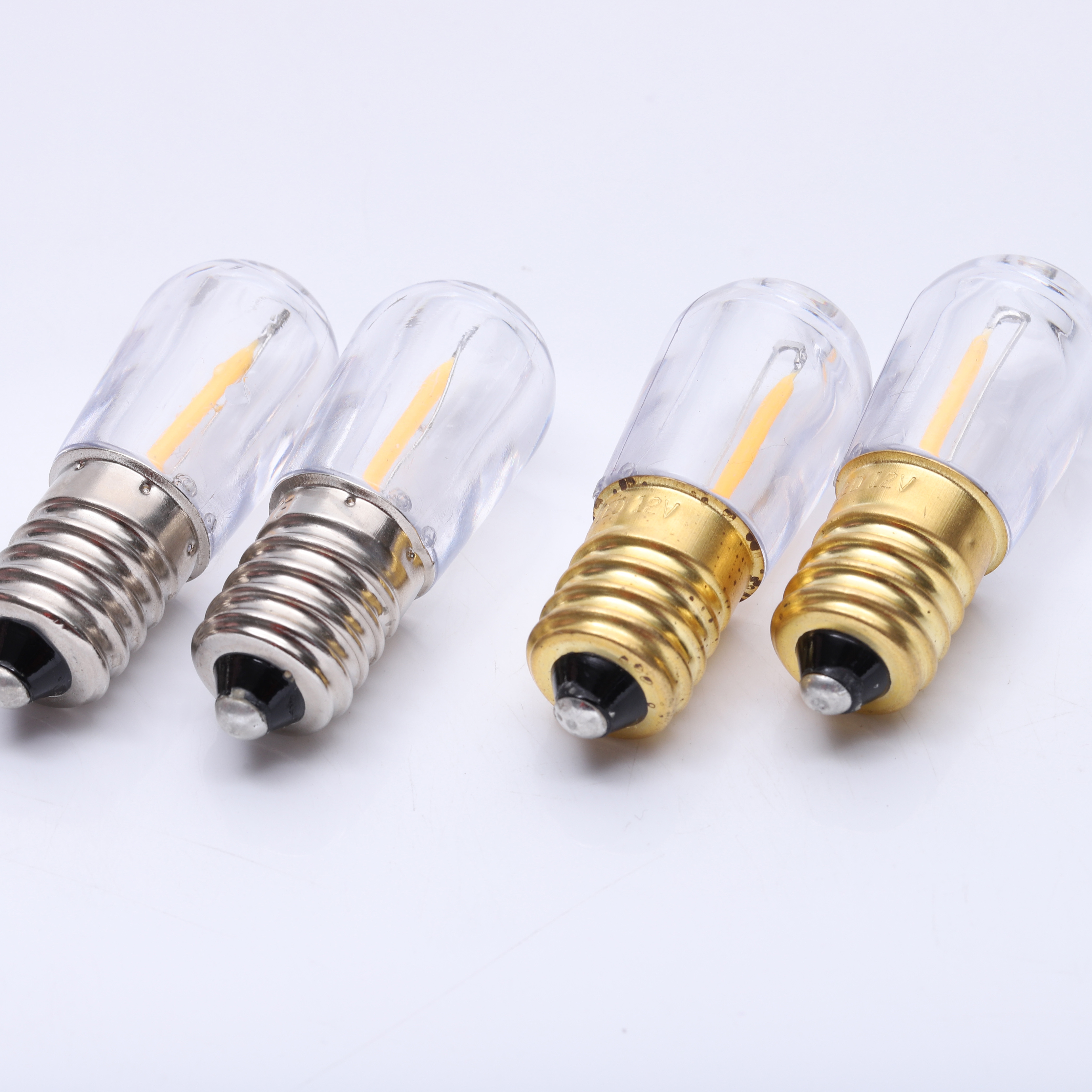 Качество 14 В 24 В 0,18 Вт Холодный Белый E14 T18 папайя лампы накаливания Светодиодные лампы Deco Производитель | Венда Деко 8