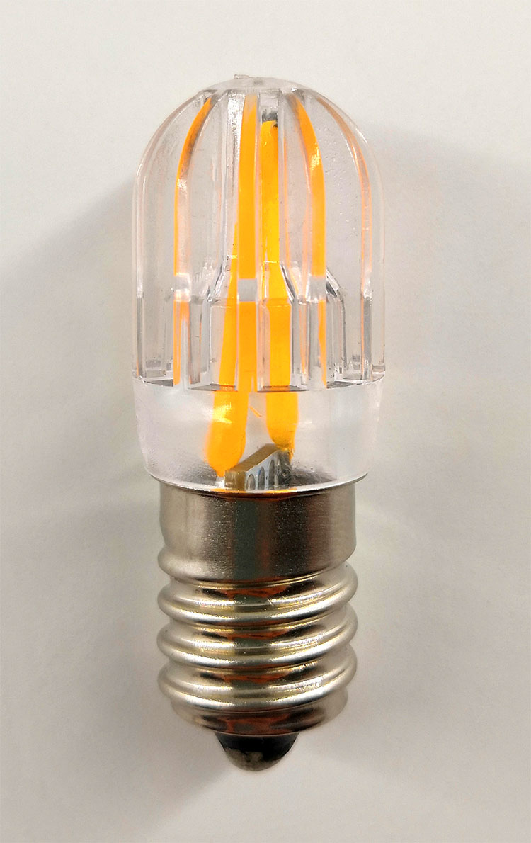 Качество 14 В 24 В 0,18 Вт Холодный Белый E14 T18 папайя лампы накаливания Светодиодные лампы Deco Производитель | Венда Деко 11