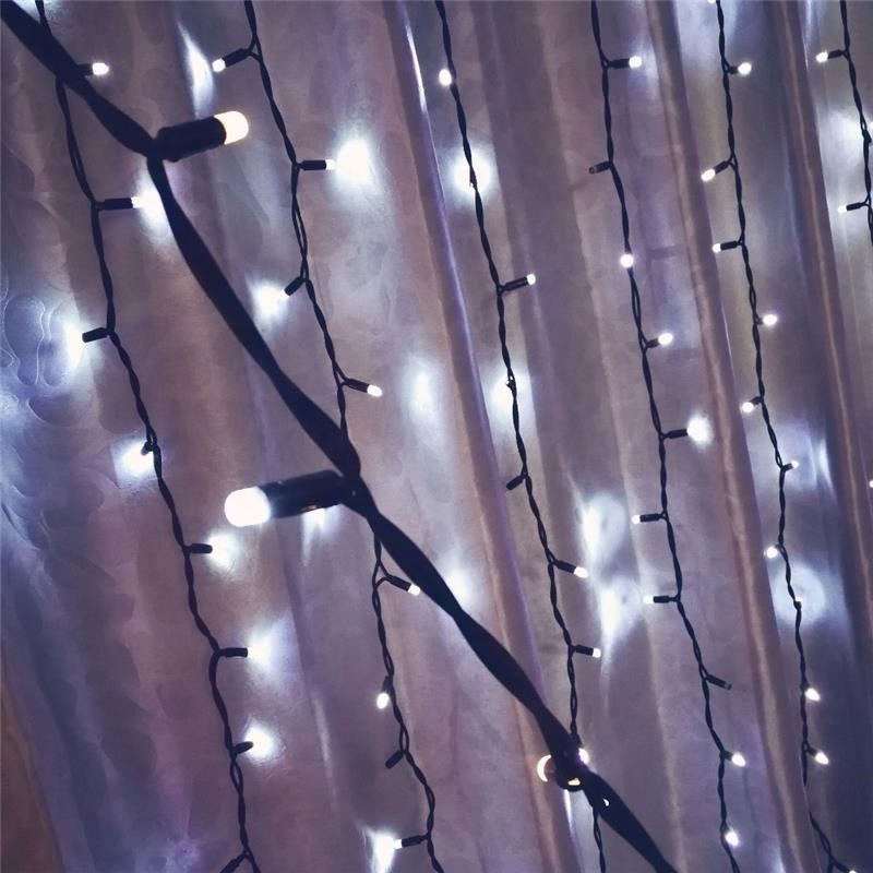 คุณภาพ 220v กันน้ำไฟปาร์ตี้น้ำตกไฟ led ม่านไฟผู้ผลิต | เวนด้า เดโค 21