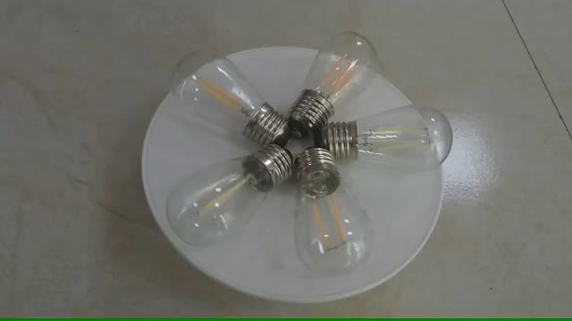  Best E27 Globe Filament Led Lamp G45 A60 ST45 Dimmable Filament Bulb Company - Wenda Deco 