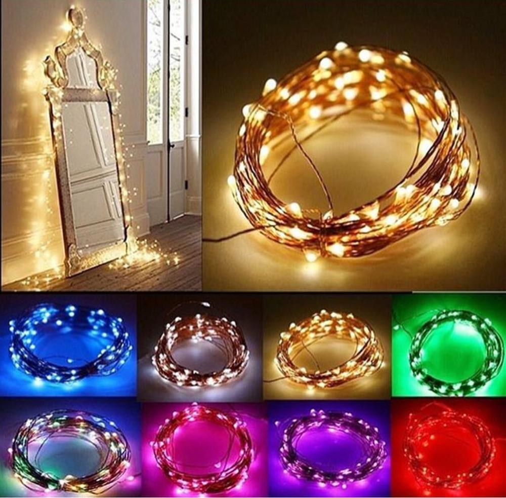 WENDA - Home Bar Waterproof Mini Battery Box Led Copper Wire Fancy String Lights for Decoration Christmas Indoor Decoration CE ROHS Ip44 battery box copper wire led string light 14