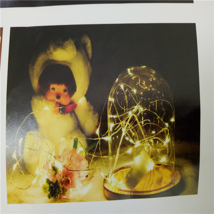 Home Bar Waterproof Mini Battery Box Led Copper Wire Fancy String Lights for Decoration Christmas Indoor Decoration CE ROHS Ip44