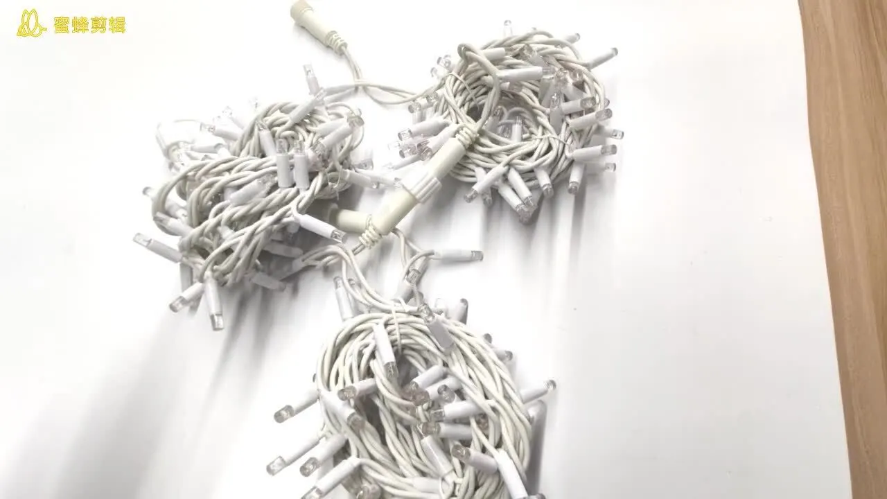 คุณภาพสูงกันน้ำ IP65 10m 100leds ระเบิดกลางแจ้งไฟ LED เชือกกระพริบราคาดี - Wenda Deco 1