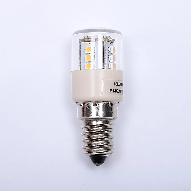 3leds 5leds โคมไฟตกแต่งในร่มพลาสติกสีขาวเย็นผู้ถือ E14 หลอดไฟ LED ตู้เย็นสำหรับตู้เย็น 1