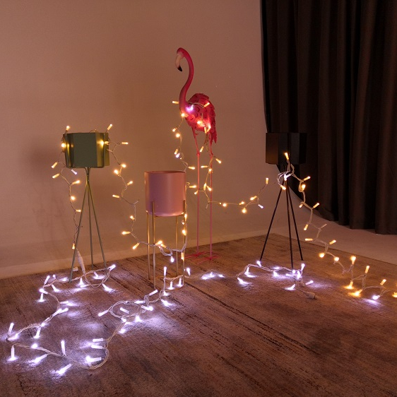 IP65 wasserdichte LED-Weihnachtslichterkette blinkende Lichterketten 10m 100 LEDs LED-Lichterketten Unternehmen - Wenda Deco 8