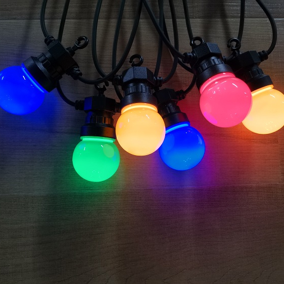 Best Multicolor Change 4 modes garden yard decor outdoor solar LED light G50 solar string Company - Wenda Deco 8