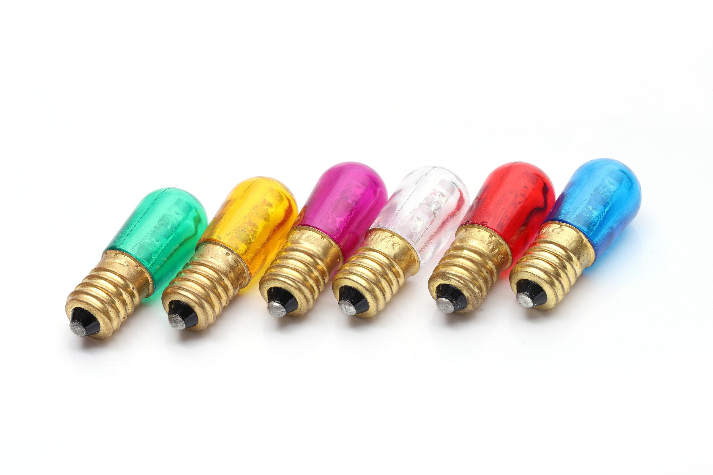 OEM の屋外の装飾は電球の花飾りグローブ E14 18*48mm を導きました 8