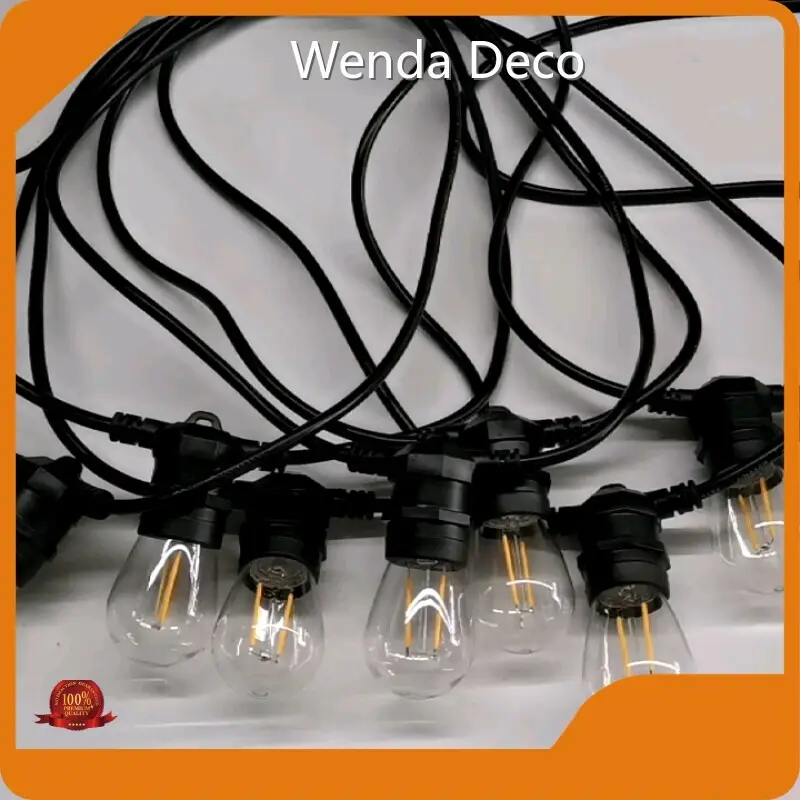 Hot Outdoor Coloured Festoon Lights 500-999 PiecesUS.5 Wenda Deco Brand 1
