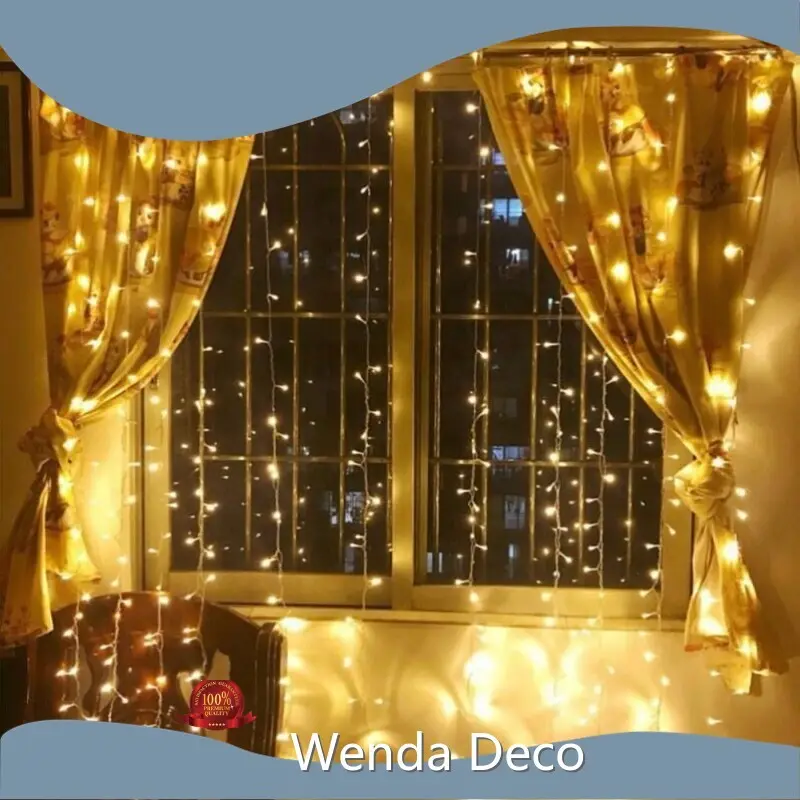 Led Curtain String Lights Wenda Deco Brand >=100000000 PiecesUS.0 1