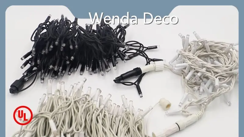 Custom Solar Powered Led Outdoor String Lights 100-499 PiecesUS.0 Wenda Deco 1