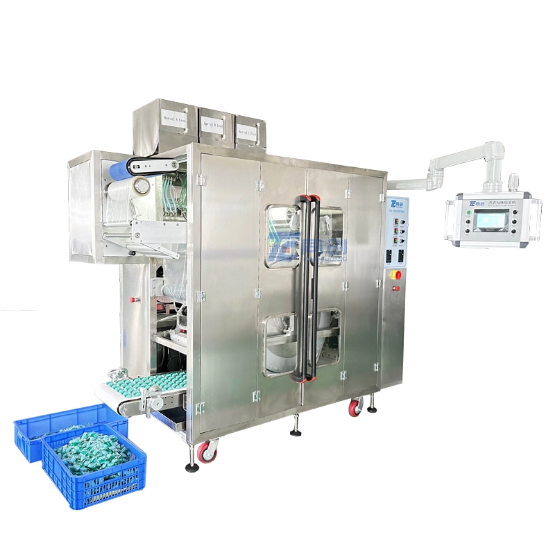 PVA Paketleme Makinesi Çamaşır Kapsülleri Paketleme 300-800p / msupply 2